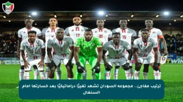 ترتيب مفاجئ.. مجموعة السودان تشهد تغيرًا دراماتيكيًا بعد خسارتها أمام السنغال